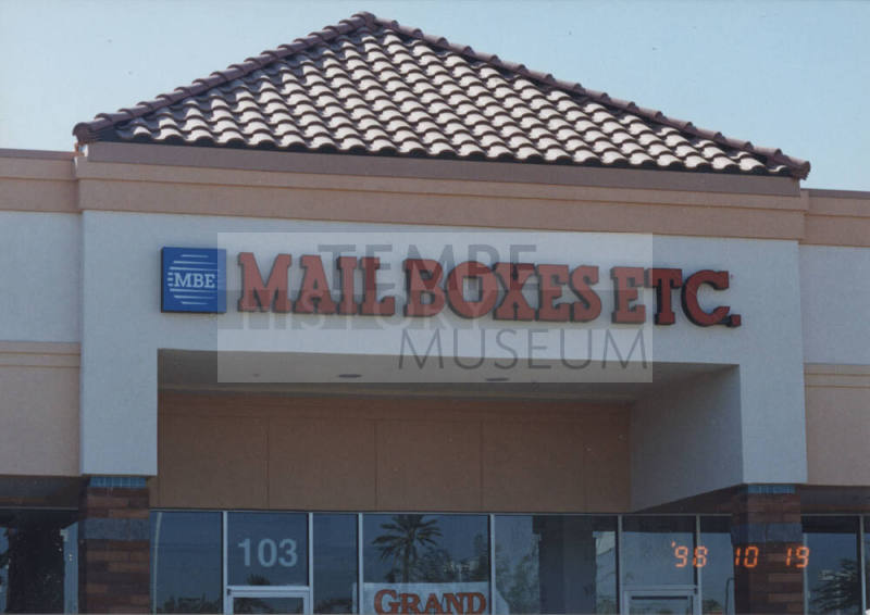 Mail Boxes Etc. - 1515 East Elliot Road, Suite 103 - Tempe, Arizona