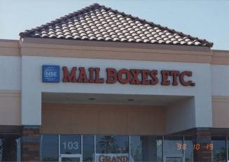 Mail Boxes Etc. - 1515 East Elliot Road, Suite 103 - Tempe, Arizona