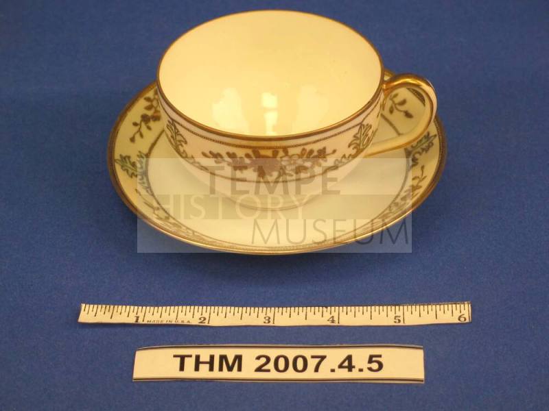 Cup and Saucer, Nippon