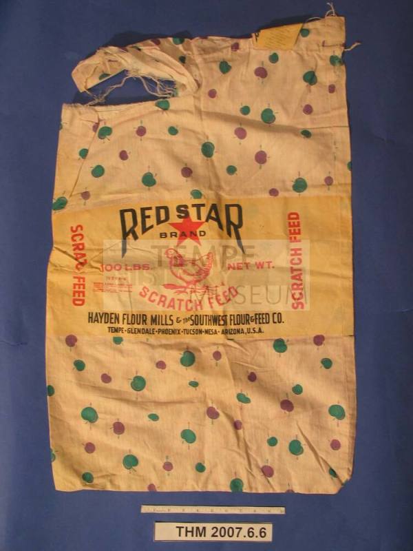 Red Star Brand Scratch Feed Sack