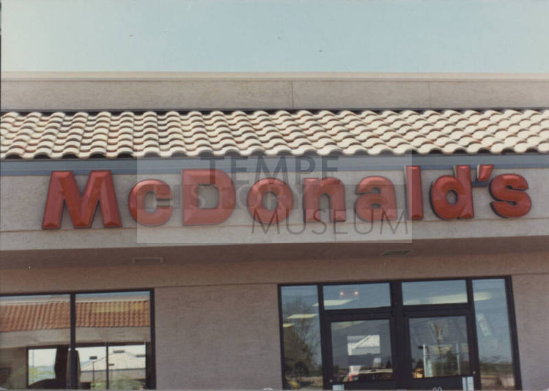 McDonald's Restaurant - 1740 East Elliot Road - Tempe, Arizona