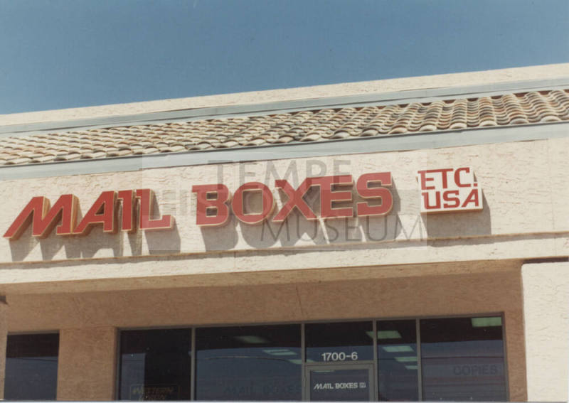 Mail Boxes Etc. USA - 1700 East Elliot Road, Suite 6 - Tempe, Arizona