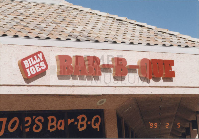 Billy Joes Bar-B-Que  - 1730 East Elliot Road - Tempe, Arizona