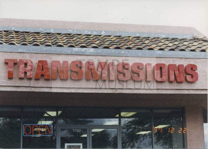 Trans-plant Transmission Factory Outlet - 1750 East Elliot Road - Tempe, Arizona
