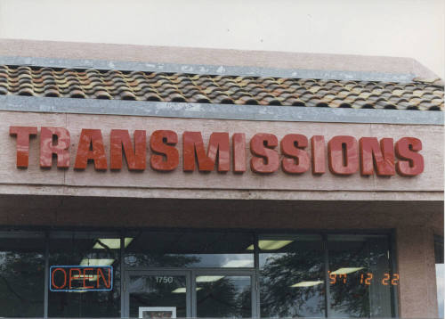 Trans-plant Transmission Factory Outlet - 1750 East Elliot Road - Tempe, Arizona