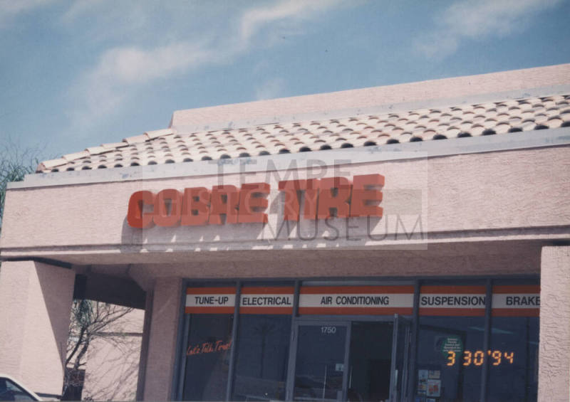 Cobre Tire Auto Service - 1750 East Elliot Road - Tempe, Arizona