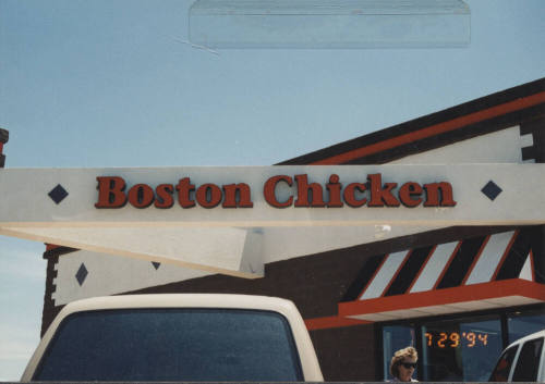 Boston Chicken Restaurant - 1804 East Elliot Road - Tempe, Arizona