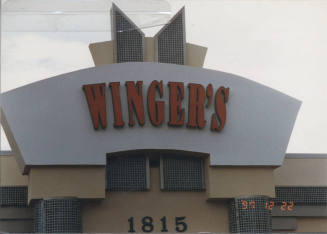 Winger's Restaurant - 1815 East Elliot Road - Tempe, Arizona