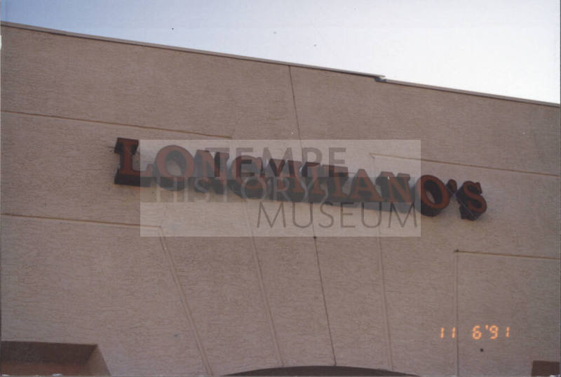 Longhitano's Restaurant - 1835 East Elliot Road - Tempe, Arizona