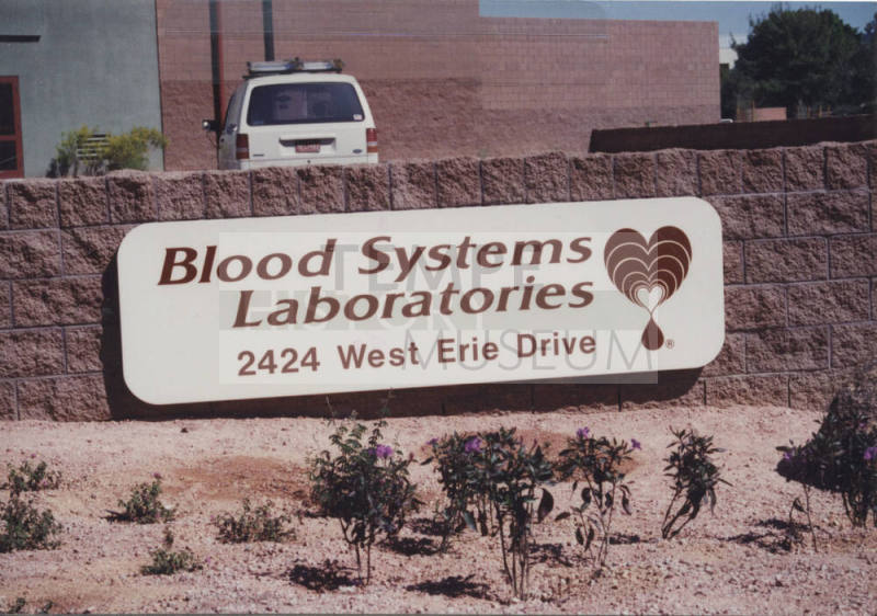 Blood Systems Laboratories - 2424 West Erie Drive - Tempe, Arizona