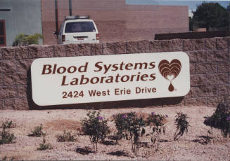 Blood Systems Laboratories - 2424 West Erie Drive - Tempe, Arizona