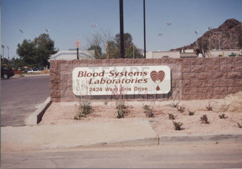 Blood Systems Laboratories - 2424 West Erie Drive - Tempe, Arizona
