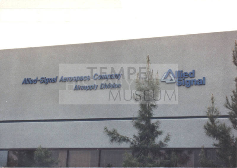 Allied-Signal Aerospace Company - 2441 West Erie Drive - Tempe, Arizona