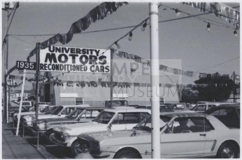 University Motors - 1935 East Apache Boulevard, Tempe, Arizona