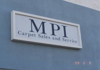 MPI Carpet Sales and Service - 841 West Fairmont Drive - Tempe, Arizona