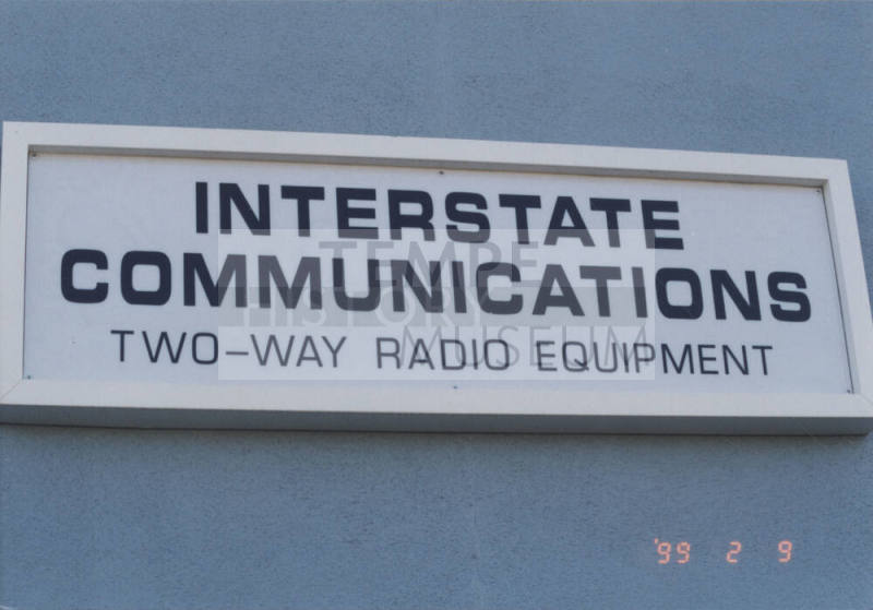 Interstate Communications - 841 West Fairmont Drive - Tempe, Arizona