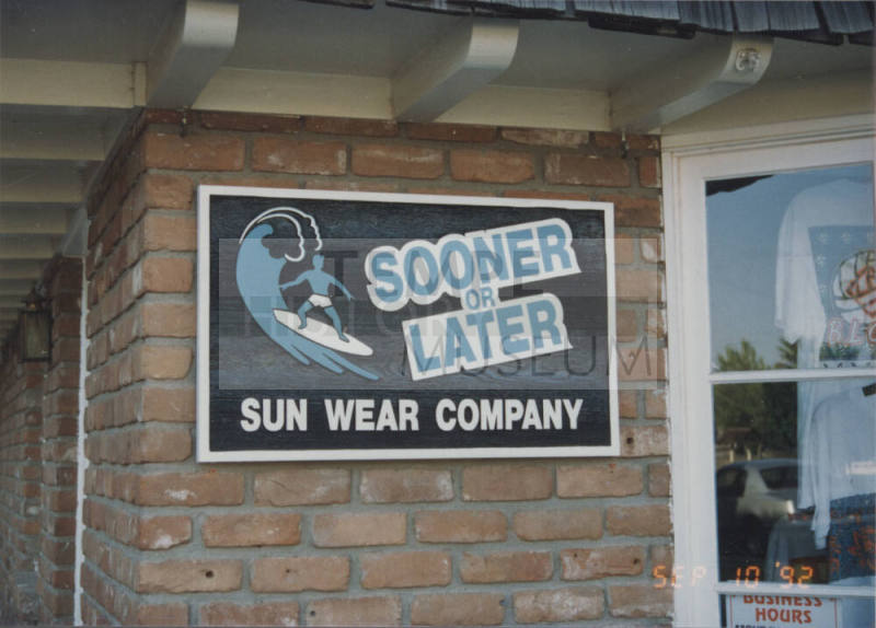 Sooner or Later Sun Wear Company - 707 South Forest Avenue - Tempe, Arizona