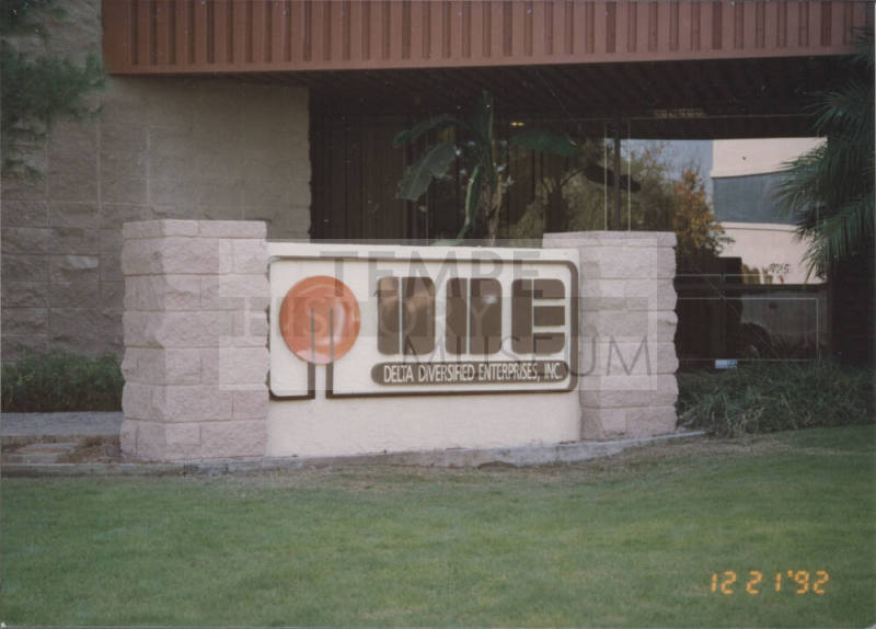 Delta Diversified Enterprises, Inc. - 425 West Gemini Drive - Tempe, Arizona