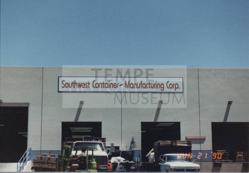 Southwest Container~Manufacturing Corp. - 808 West Geneva Drive - Tempe, Arizona