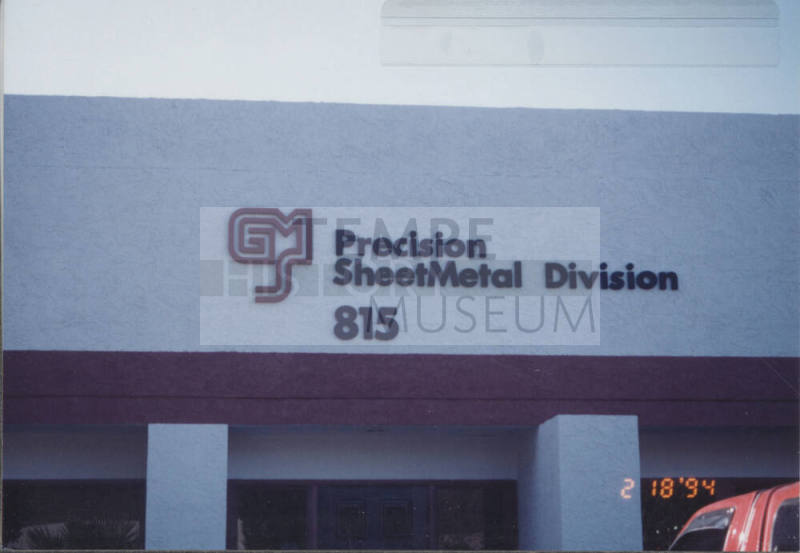 Group Manufacturing Services, Inc. - 815 West Geneva Drive - Tempe, Arizona