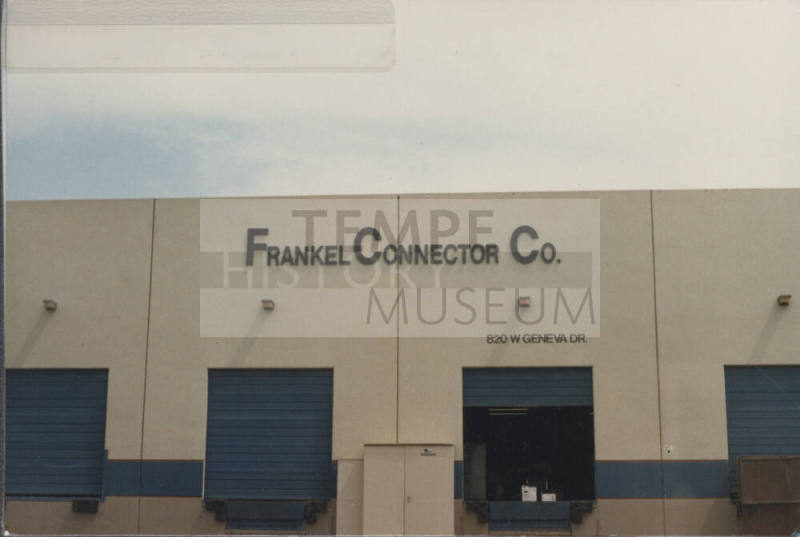Frankel Connector Company - 820 West Geneva Drive - Tempe, Arizona