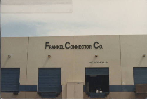 Frankel Connector Company - 820 West Geneva Drive - Tempe, Arizona