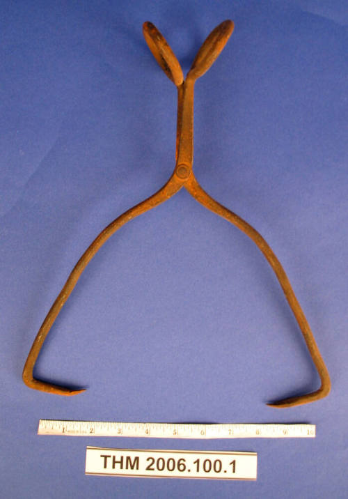 Ice Tongs for Ice Delivery