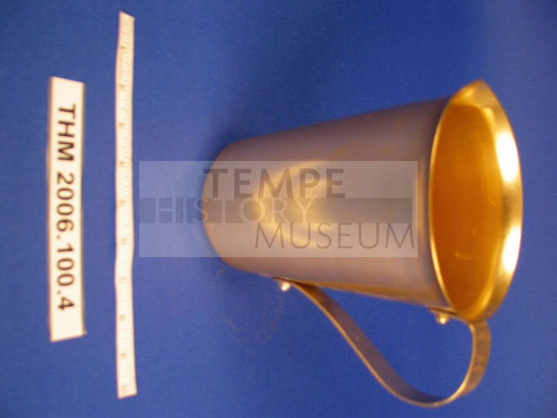 Gold Aluminum Pitcher