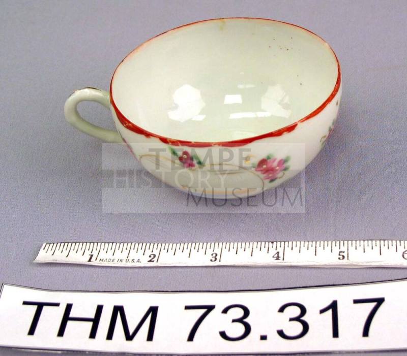 Asian Style Porcelain Teacup