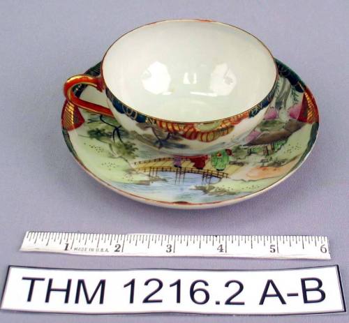 Japanese Teacup & Saucer