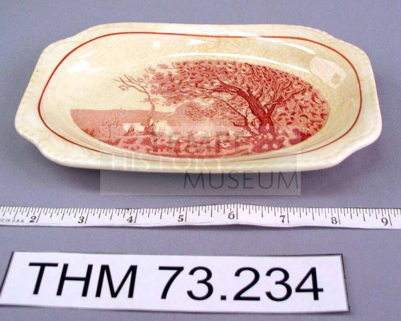 Tray, Porcelain