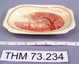 Tray, Porcelain