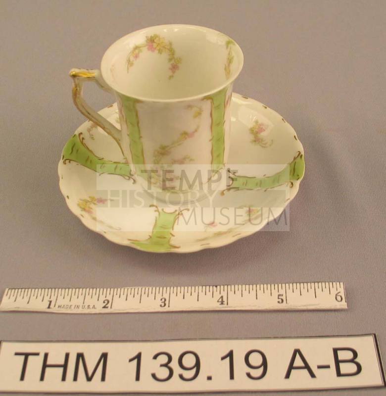 Haviland Demitasse Teacup and Saucer