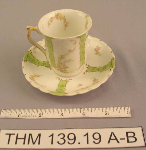 Haviland Demitasse Teacup and Saucer