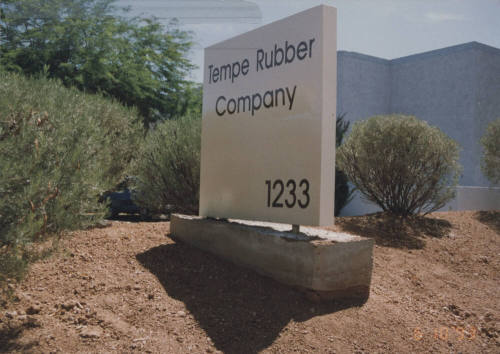 Tempe Rubber Company - 1233 West Geneva Drive - Tempe, Arizona