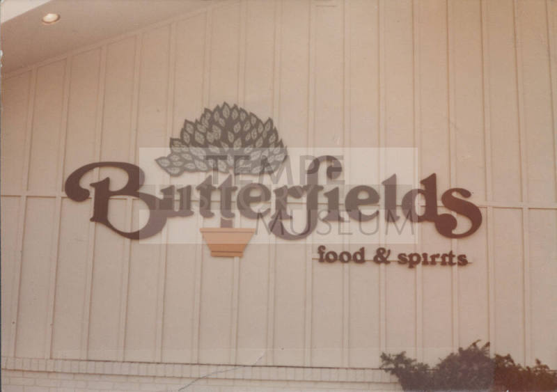 Butterfield's Food & Spirits Restaurant - 1112 East Apache Boulevard, Tempe, Ari