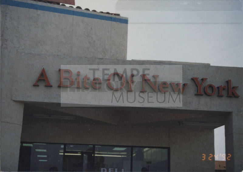 A Bite of New York Deli - 705 East Guadalupe Road - Tempe, Arizona