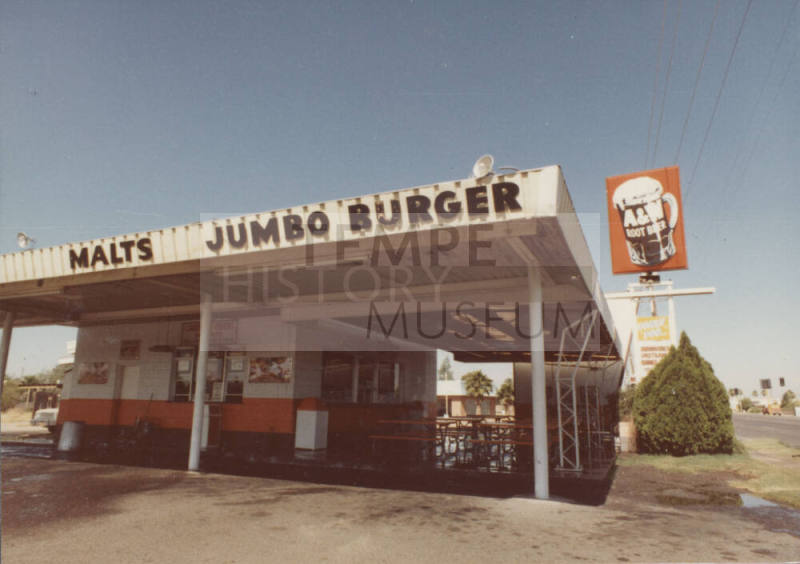 A&W Root Beer Drive-In Restaurant - 1205 East Apache Boulevard, Tempe, Arizona