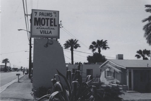 Seven Palms Motel - 2042 East Apache Boulevard, Tempe, Arizona