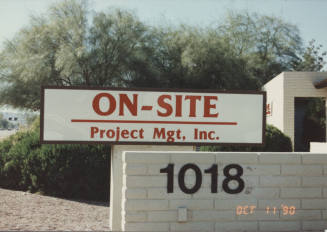 On-Site Project Management Inc. - 1018 East Guadalupe Road - Tempe, Arizona