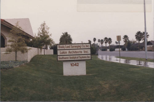 Brady Land Surveying Co., Inc. - 1042 East Guadalupe Road - Tempe, Arizona