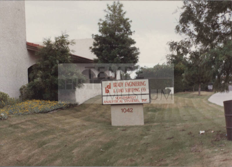 Brady Engineering & Land Surveying Co. - 1042 East Guadalupe Road -Tempe,Arizona