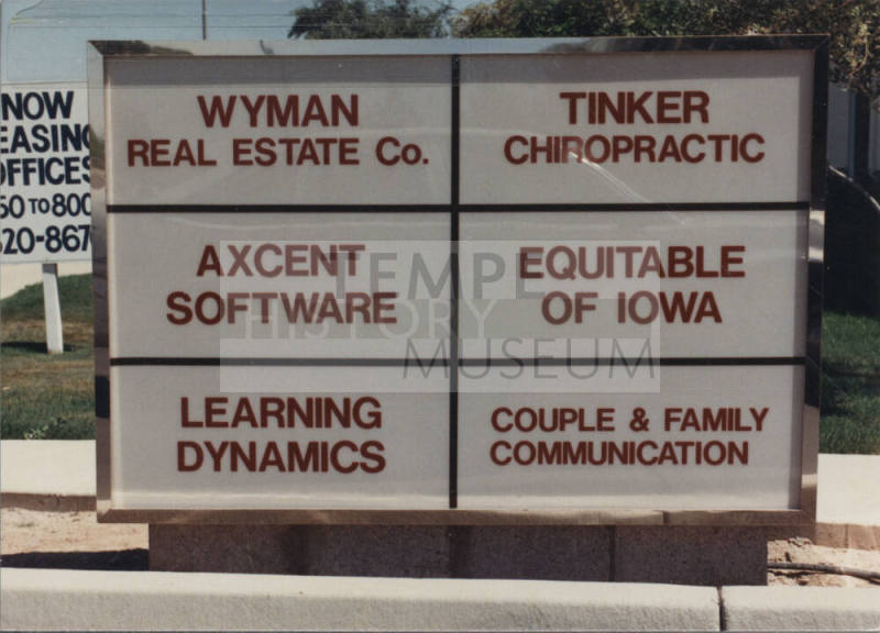 Wyman Real Estate Company - 1445 East Guadalupe Road - Tempe, Arizona
