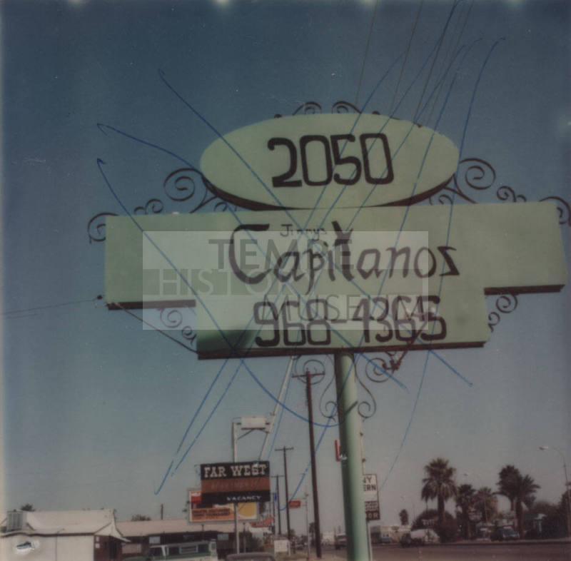 Capitanos Restaurant - 2050 East Apache Boulevard, Tempe, Arizona
