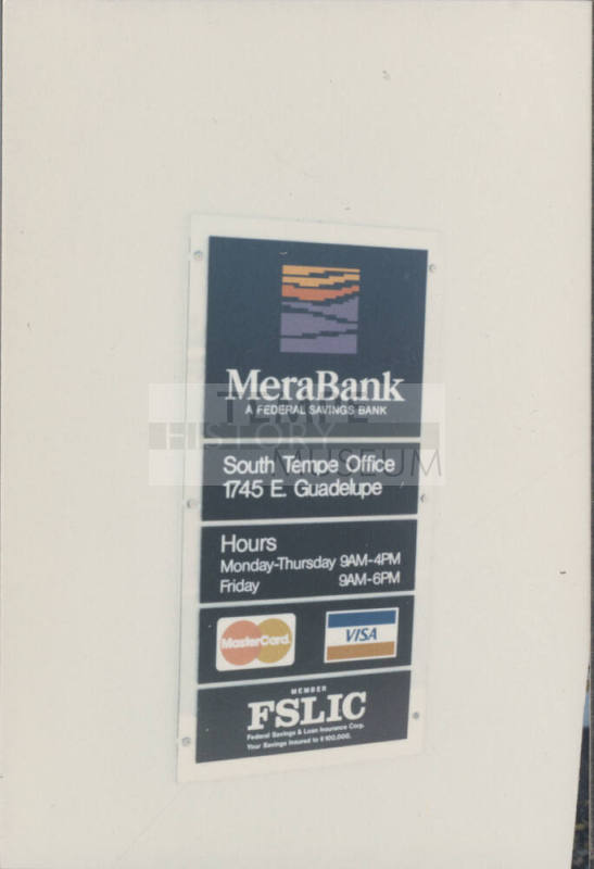 MeraBank - 1745 East Guadalupe Road - Tempe, Arizona