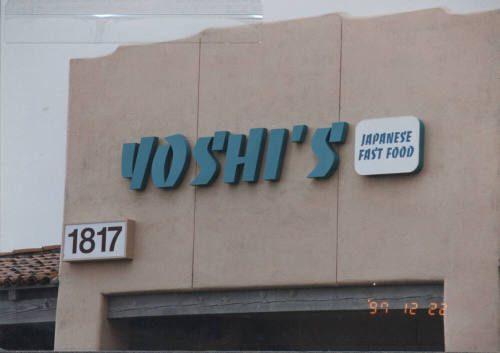 Yoshi's Japanese Fast Food - 1817 East Guadalupe Road - Tempe, Arizona