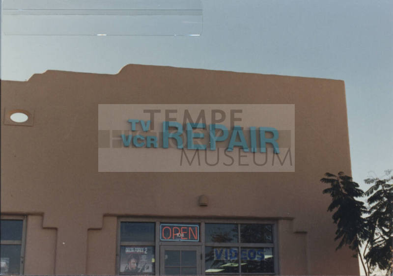 (TV VCR Repair) - 1849 East Guadalupe Road - Tempe, Arizona