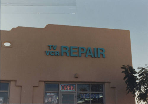 (TV VCR Repair) - 1849 East Guadalupe Road - Tempe, Arizona