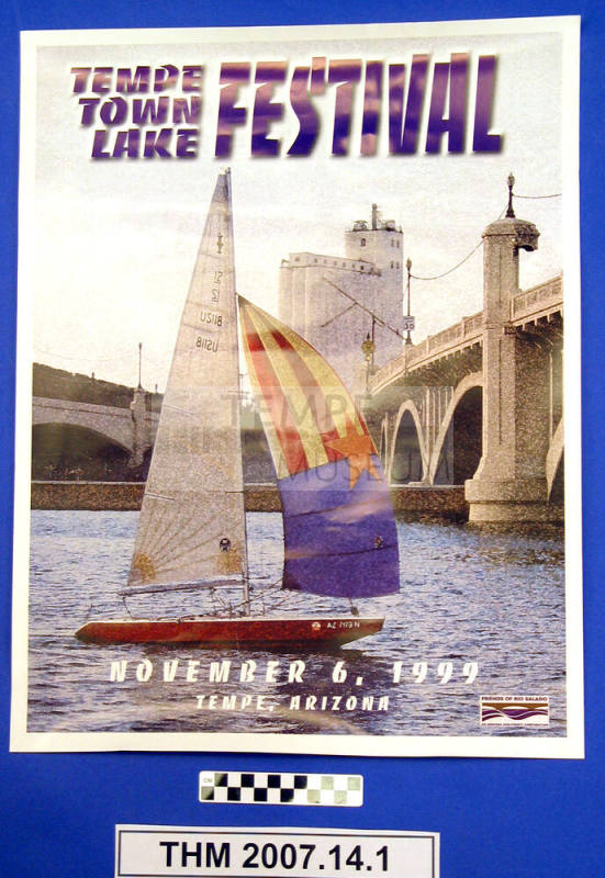 Tempe Town Lake Festival Poster (Nov. 1999)