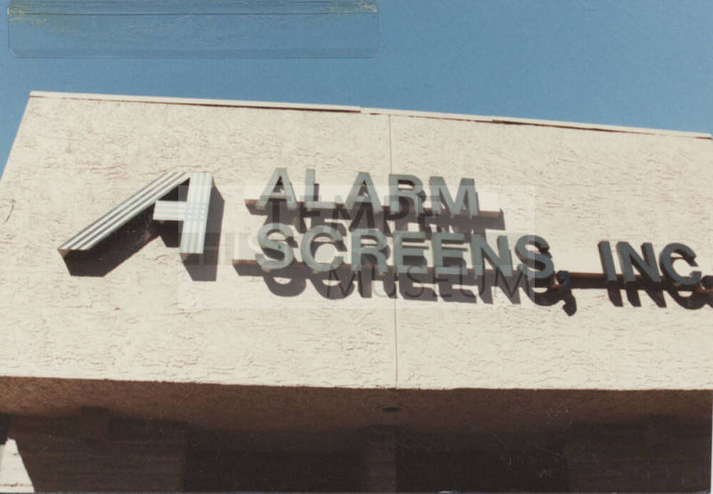 Alarm Screens, Inc. - 712 South Hacienda Drive - Tempe, Arizona